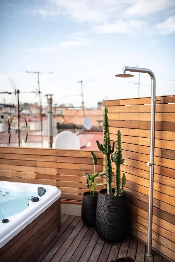 Amazing New Apartment With Rooftop Jacuzzi Barcelona Spain